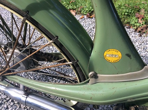 1958 Vintage NSU QUICKLY German /Italian Scooter /Moped - Nice Original W/ Title