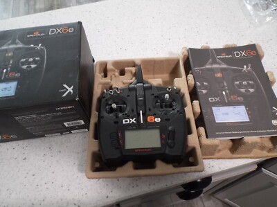 New Spektrum DX6e 6 Channel RC Airplane Radio System 