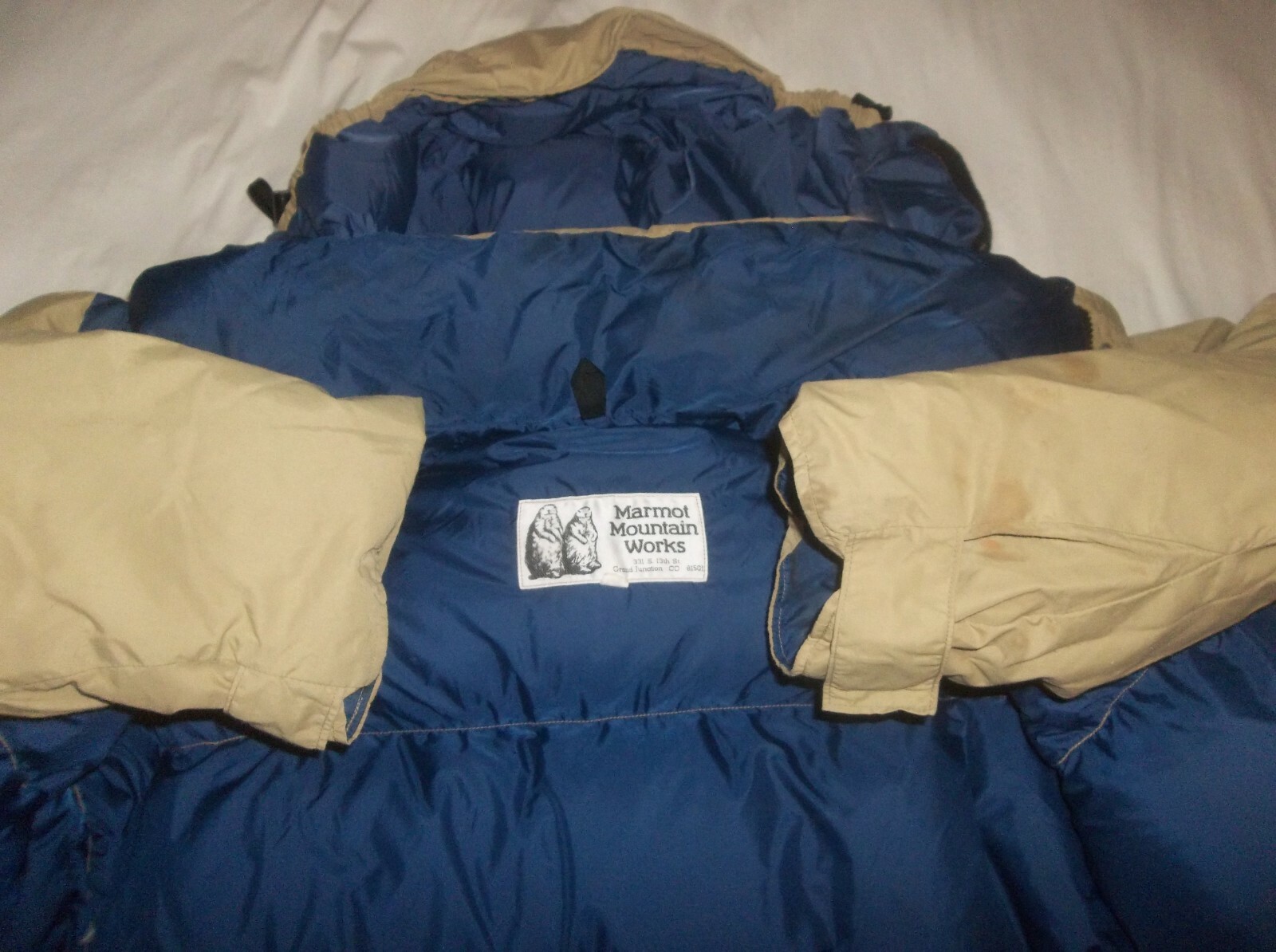 Marmot Biggie USA Made Mammoth ULTRA RAREXL Vintage Goose Marmot Biggie USA Made Mammoth ULTRA RAREXL Vintage Goose