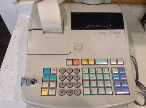 Royal Cash Management Systems Register Store 487cv
