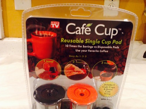 Cafe Cup Coffee Pod Reusable Single Cup As Seen On Tv Bean