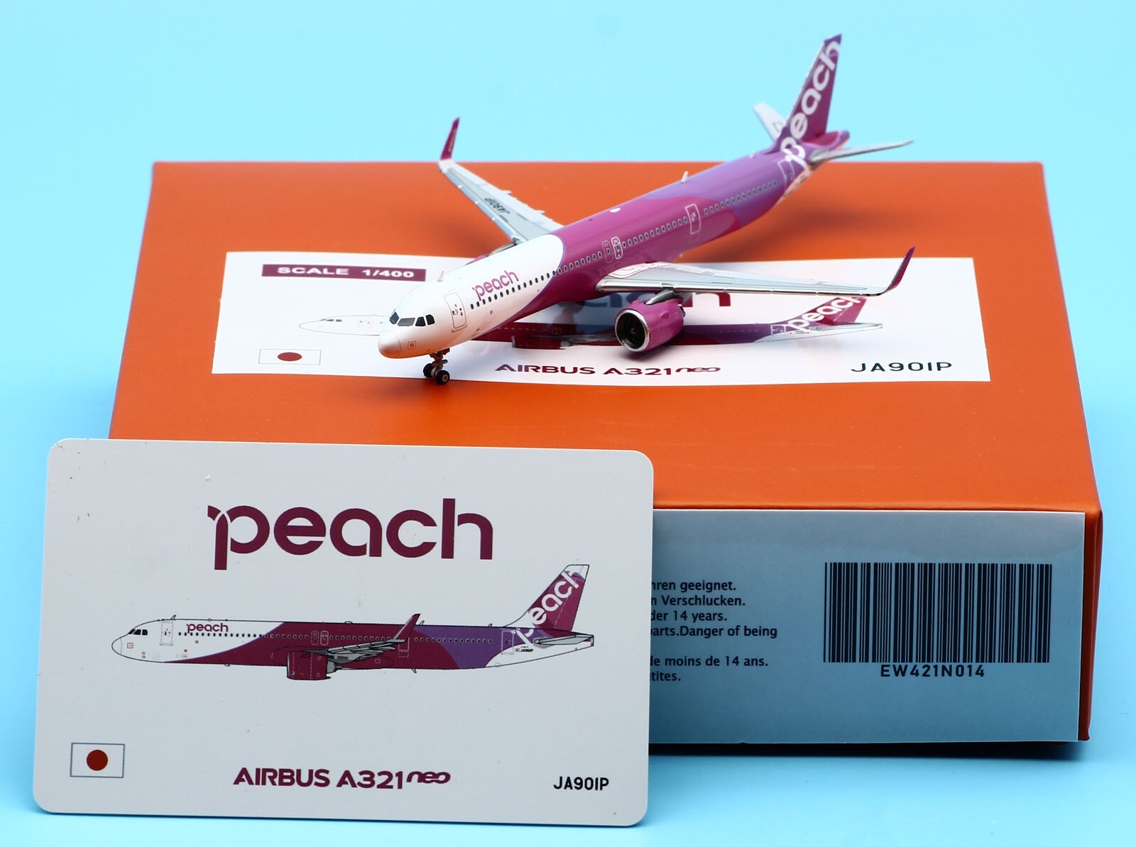 航空機・ヘリコプター 1/200jcwings JA902P Peach Airbus A321neo 航空機・ヘリコプター 1/200jcwings JA902P Peach Airbus A321neo