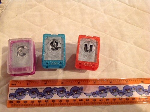 CUTTING EDGE PAPER PUNCH SET SCRAP BOOKING Numbers 3, 9 Letter  U Replacement