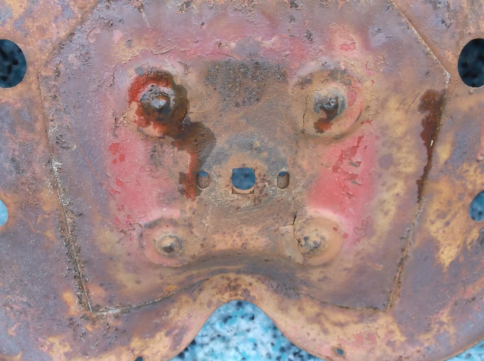 Vintage Metal Tractor Seat Old Antique Farm Equipment 21