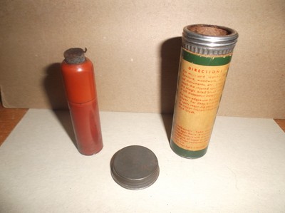 Vintage Magic scratch remover with original tube and cardboard container