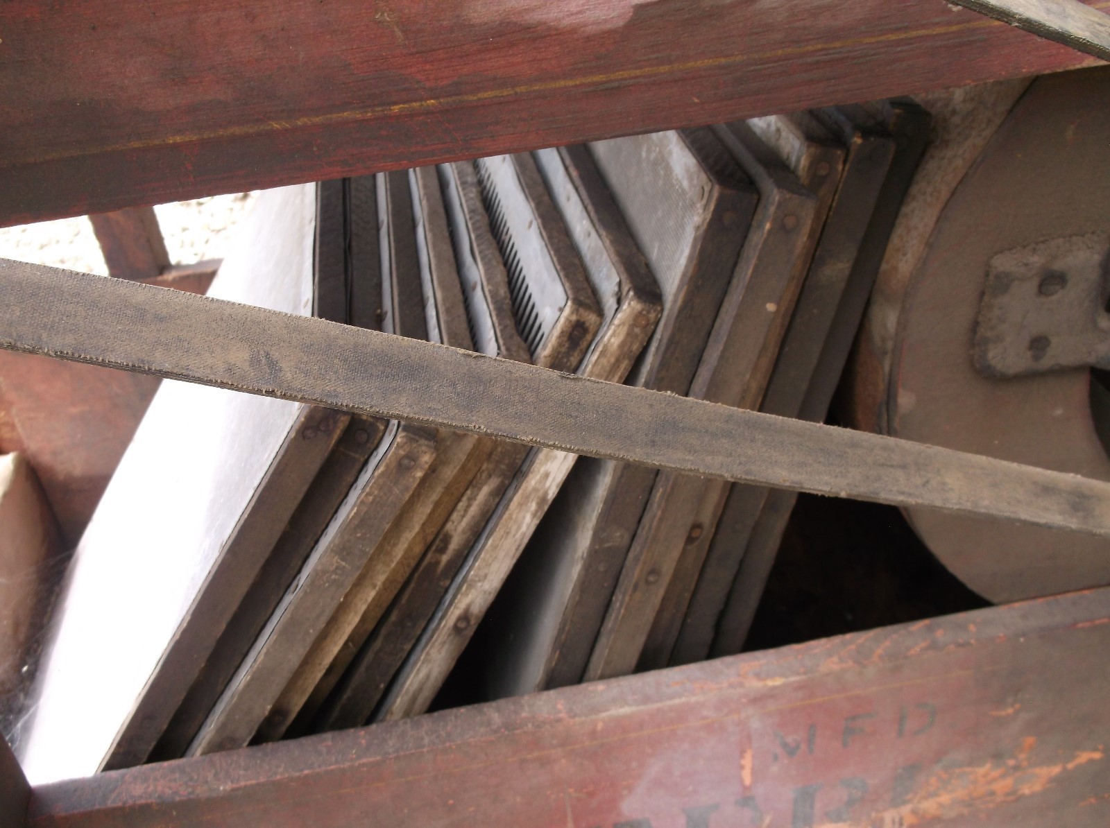 A T FERRELL CLIPPER no 1B FANNING MILL SEED CLEANER with 10+ SCREENS