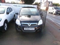 2010 Vauxhall Zafira 1.8i Design 5dr MPV Petrol Manual