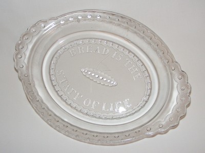 ANTIQUE VICTORIAN EARLY AMERICAN PRESSED GLASS 12