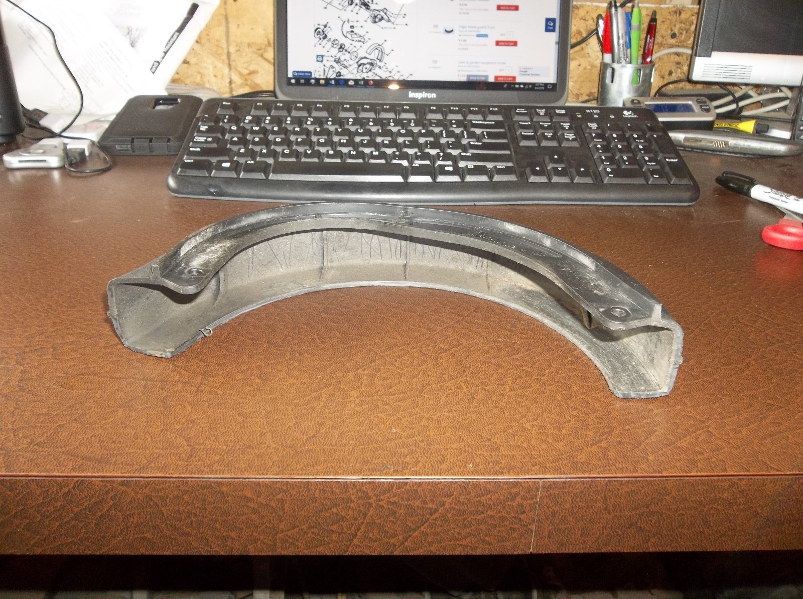 Craftsman Edger 358.757551 Front Blade Guard 530-095082 Alt. 530095629