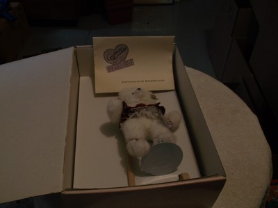 A Collectible Bear CO. that is 7 inches tall