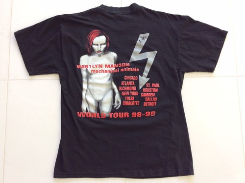 MARILYN MANSON 2016 WORLD TOUR Tシャツ L MARILYN MANSON 2016 WORLD TOUR Tシャツ L Vintage Marilyn