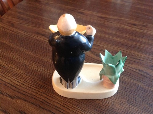 Vintage Butler Toothpick/Match Tray Holder-Our Own Import-Japan