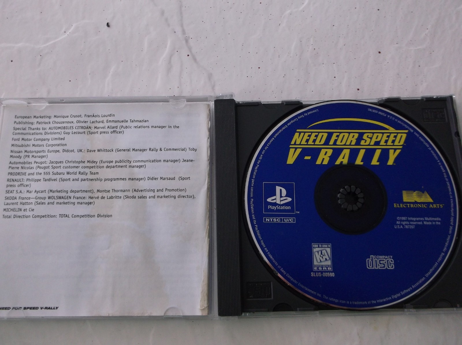 6  PlayStation PS1 Racing/Driving Games: Test Drive 5 & 6, Driver, Drag Racing,