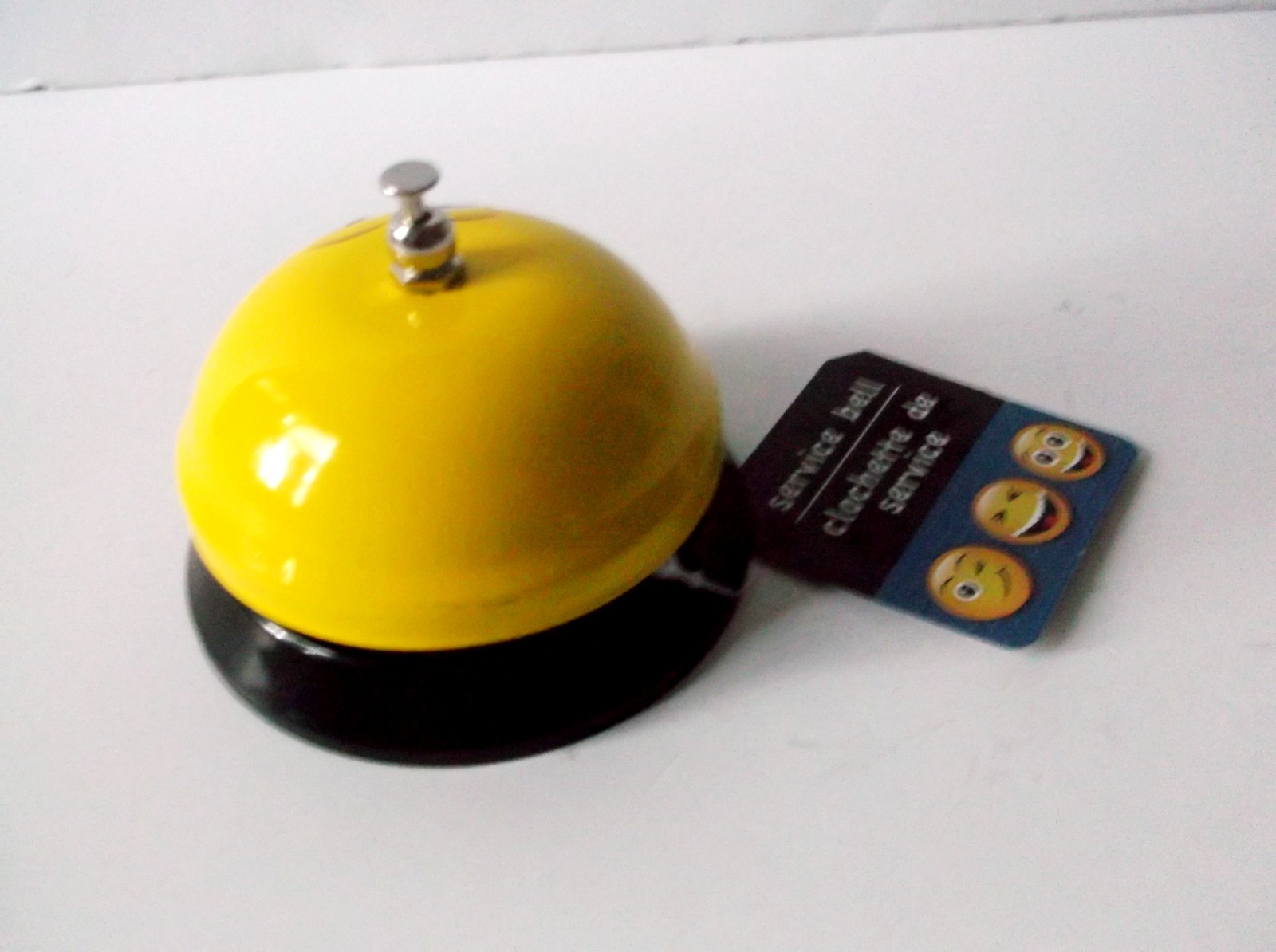 Emoji Ring For Service Counter, Desktop, Hotel Bell #1 ~ Winking