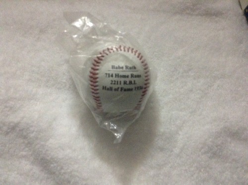 VTG Babe Ruth 100th Anniversary Replica Signature Baseball 1995