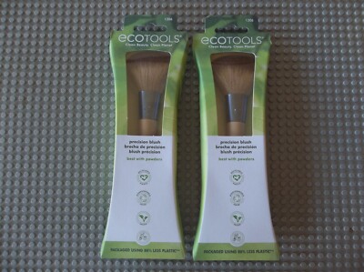 2 EcoTools Precision Blush Brushes - #1306  new make up brush