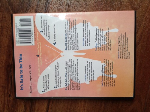 It's Safe To Be Thin - Sheri Zampelli (Audio CD) Self Hypnosis Affirmation