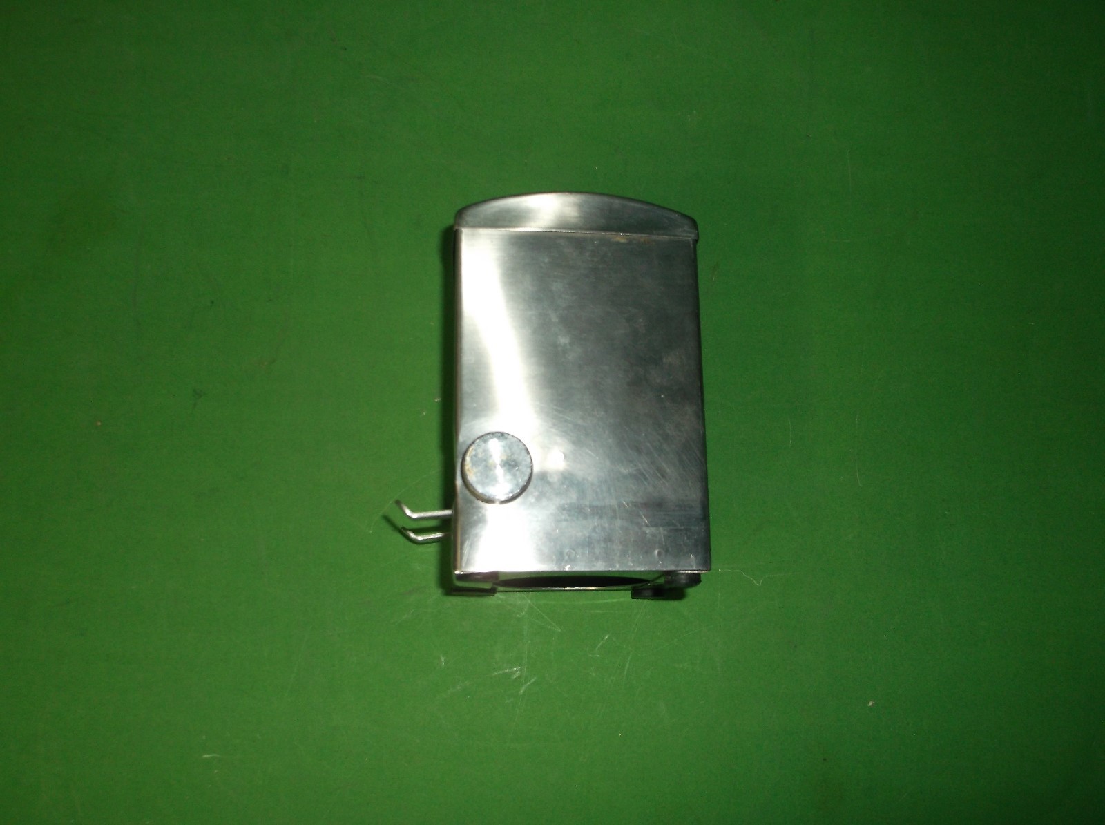 VINTAGE HALCO SANITARY TOOTHPICK DISPENSER Stainless Steel