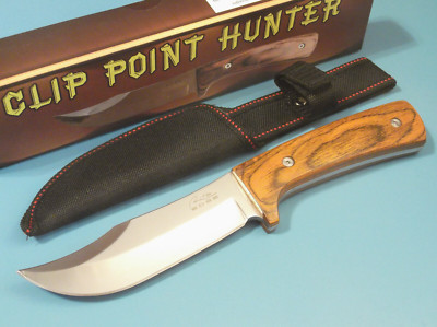 Rite EDGE 211377WD CLIP POINT HUNTER Pakkawood full tang knife 9 1/2'' overall