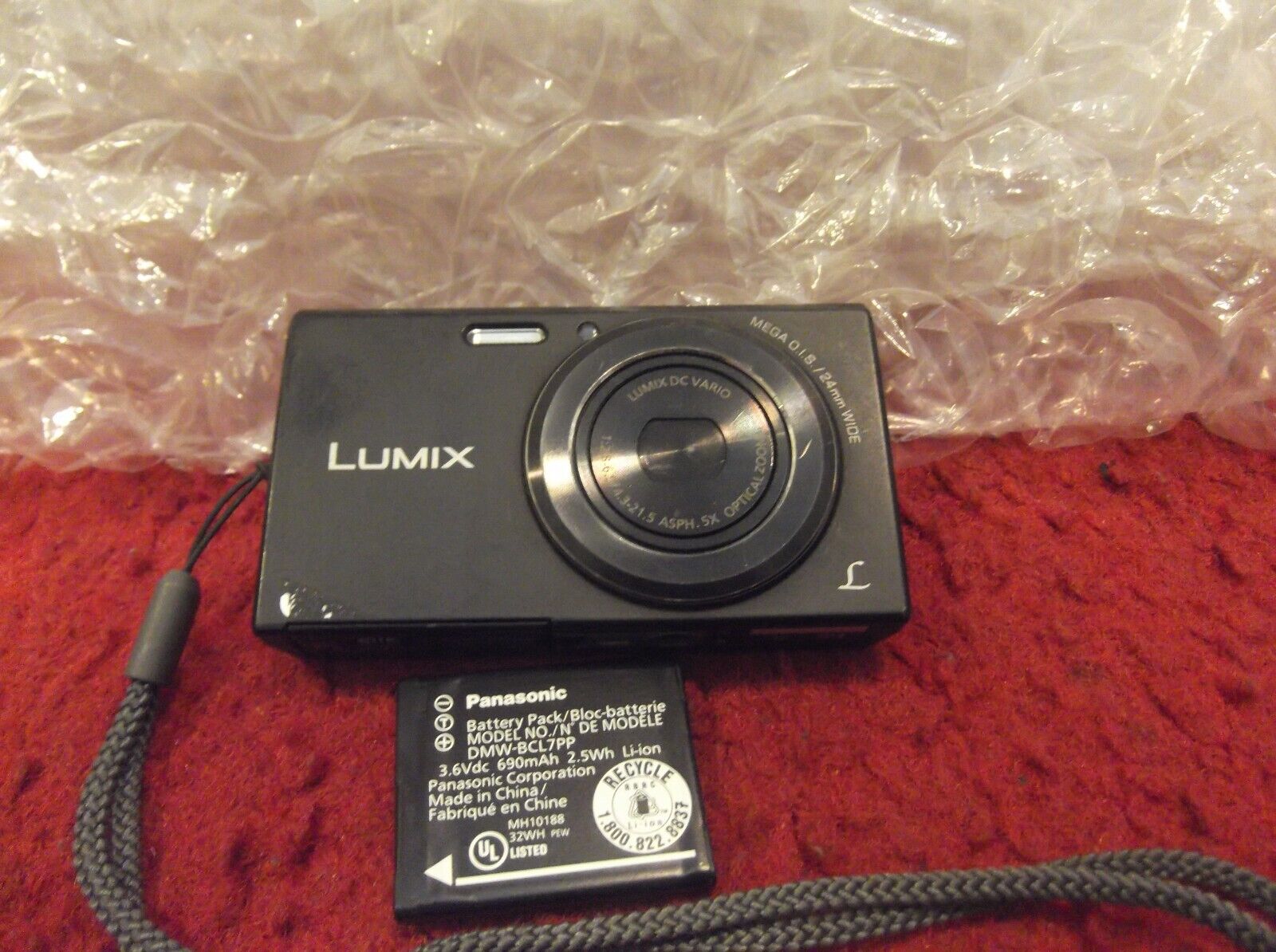 Panasonic LUMIX DMC-FH10 5x Digital Camera - Black | eBay Panasonic LUMIX DMC-FH10 5x Digital Camera - Black | eBay