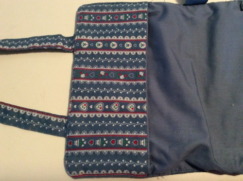 CLOTH BOOK COVER WITH HANDLES