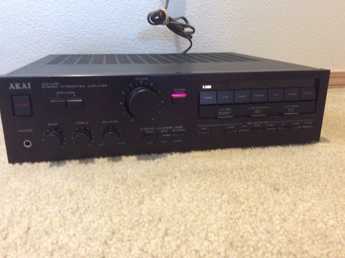 AKAI　AMP　AM-A70 Vintage AKAI AM-A70 Stereo Integrated Amplifier RARE . | eBay