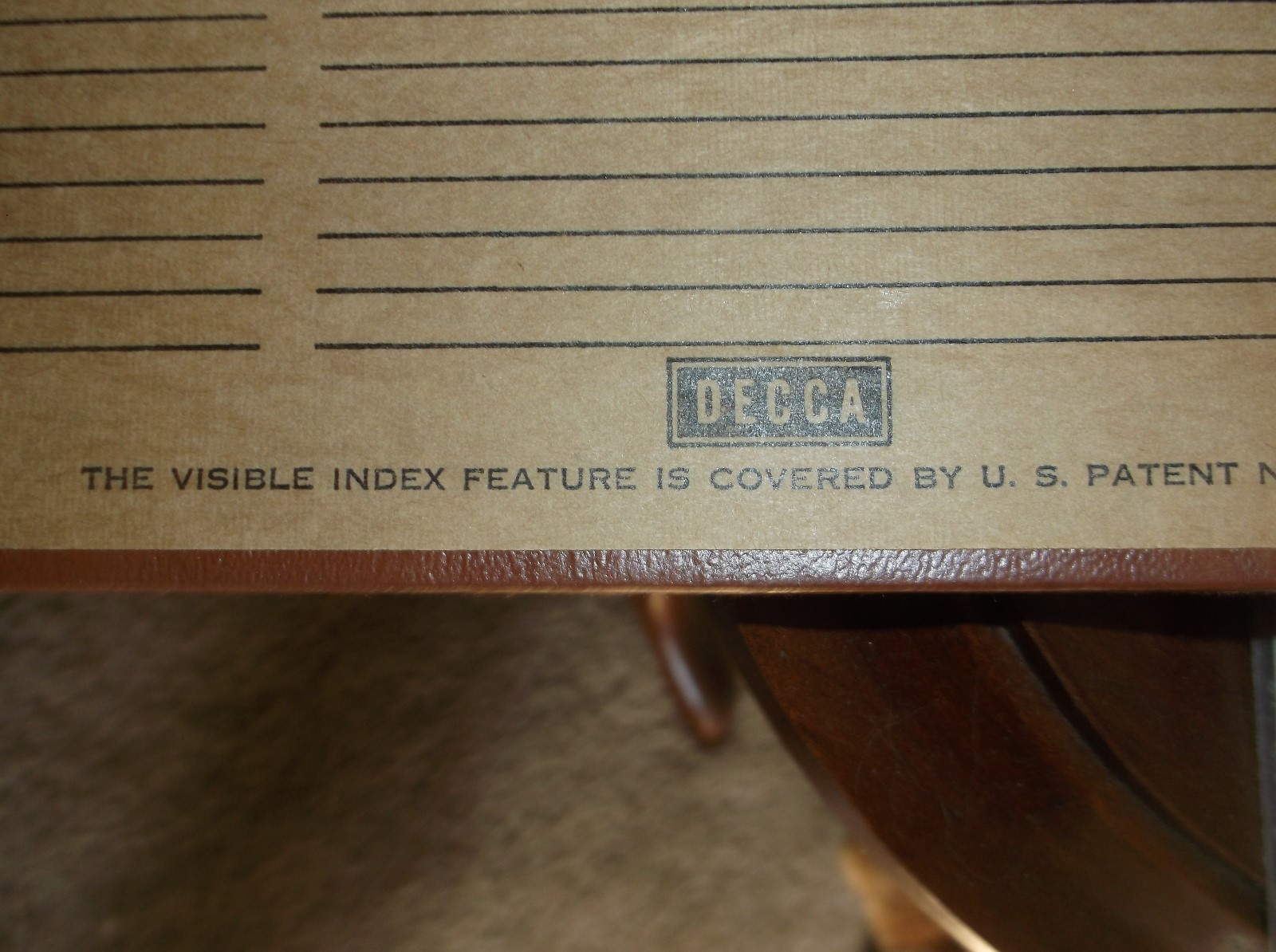 Vintage Decca 45 RPM Record Album Like New