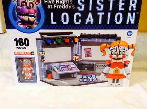 Five Nights At Freddy's Mcfarlane Toys Circus Control Sister Location Building