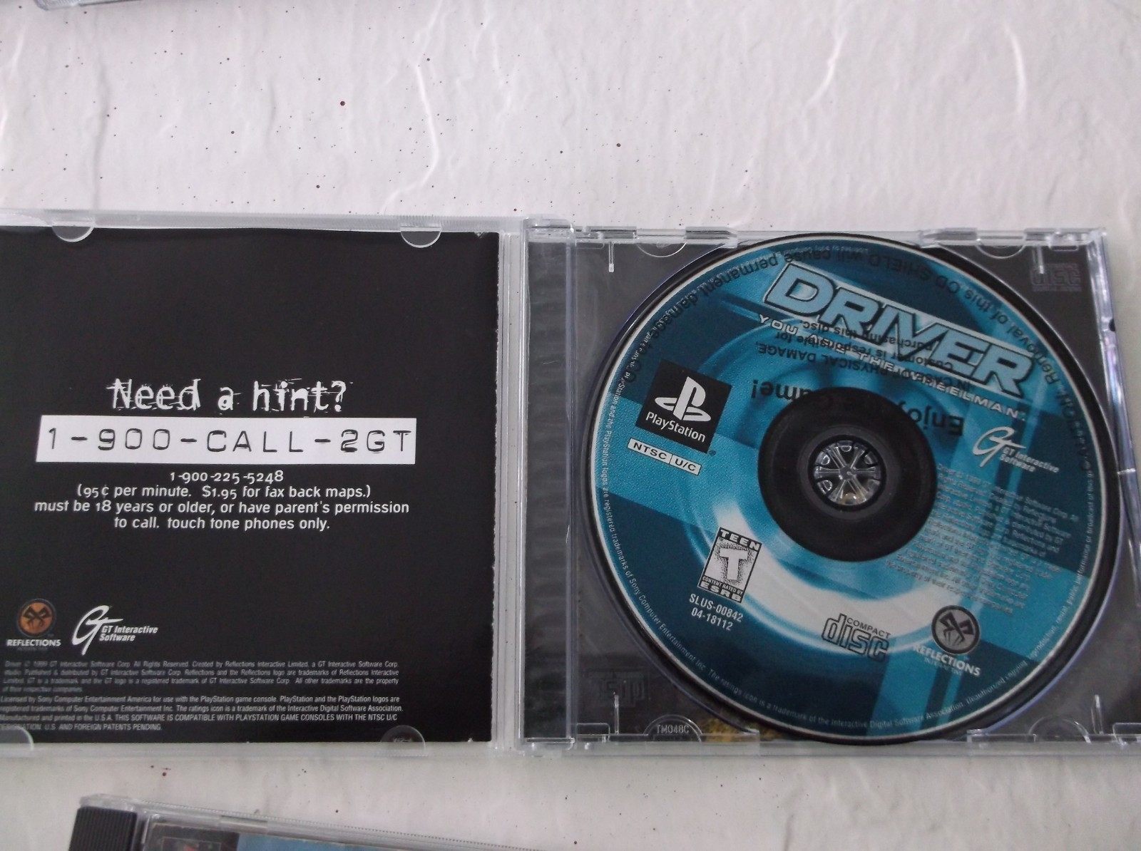 6  PlayStation PS1 Racing/Driving Games: Test Drive 5 & 6, Driver, Drag Racing,