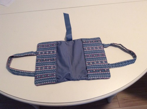 CLOTH BOOK COVER WITH HANDLES