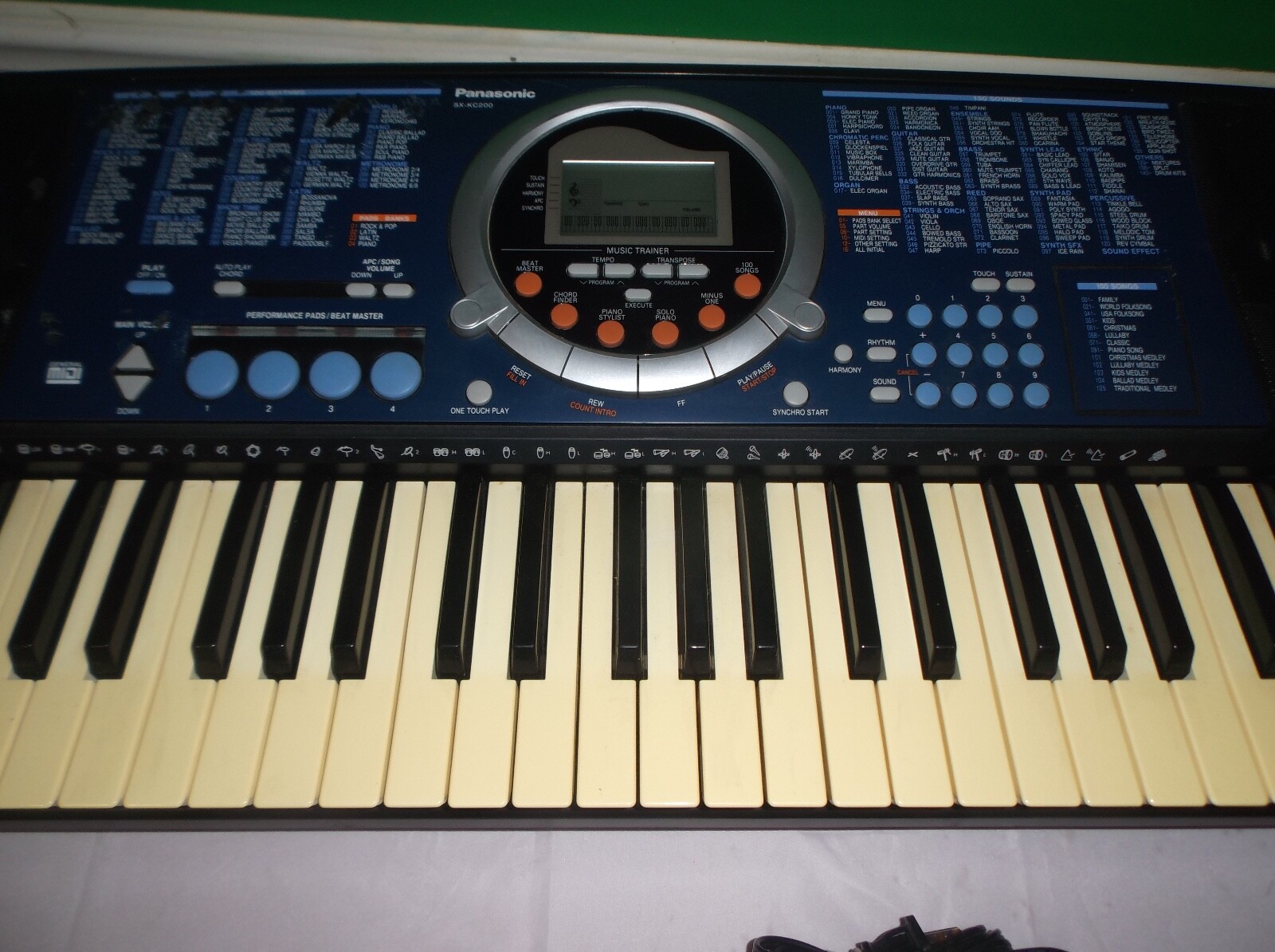 panasonic sx-kc200 electric keyboard 61 keys FREE SHIPPING