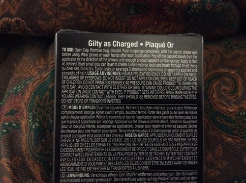 REDKEN Rebel Color Hair Makeup Gilty as Charged  .67 oz. Golden Blonde