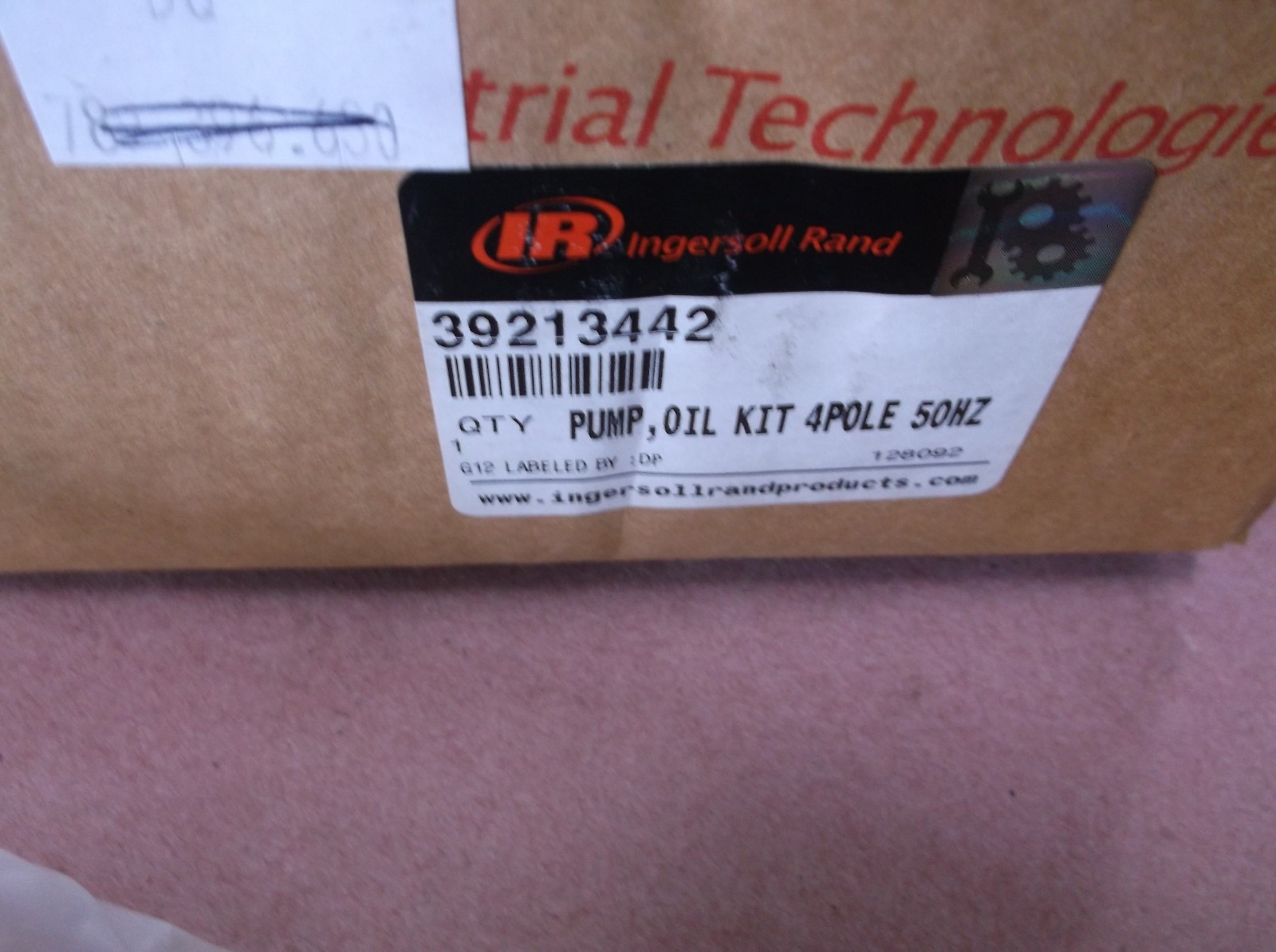 Ingersoll Rand 39213442 Oil Pump-4 Pole Drive Kit,