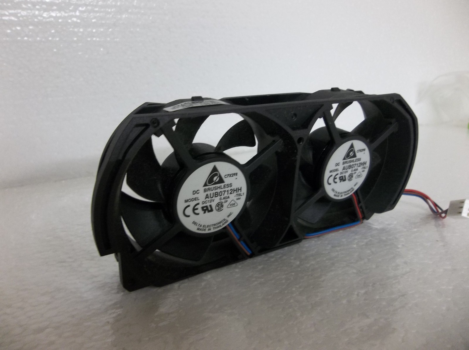 Microsoft Xbox 360 Internal Dual Cooling Fan 3 Pin X807581-001 Tested & Works