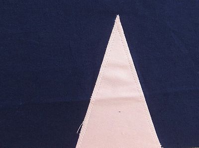 COTTON BONNIE BLUE FLAG - SEWN STAR - 3X5 - CIVIL WAR - DIXIE