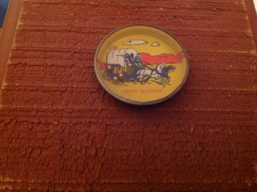 Rin Tin Tin Dexterity Puzzle Nabisco Schredded Wheat Juniors Toy Game Army Wagon