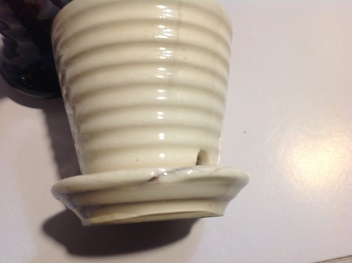 7 Mini Vintage Art Pottery Ceramic Vase Sevilla,E E Alexander,USA