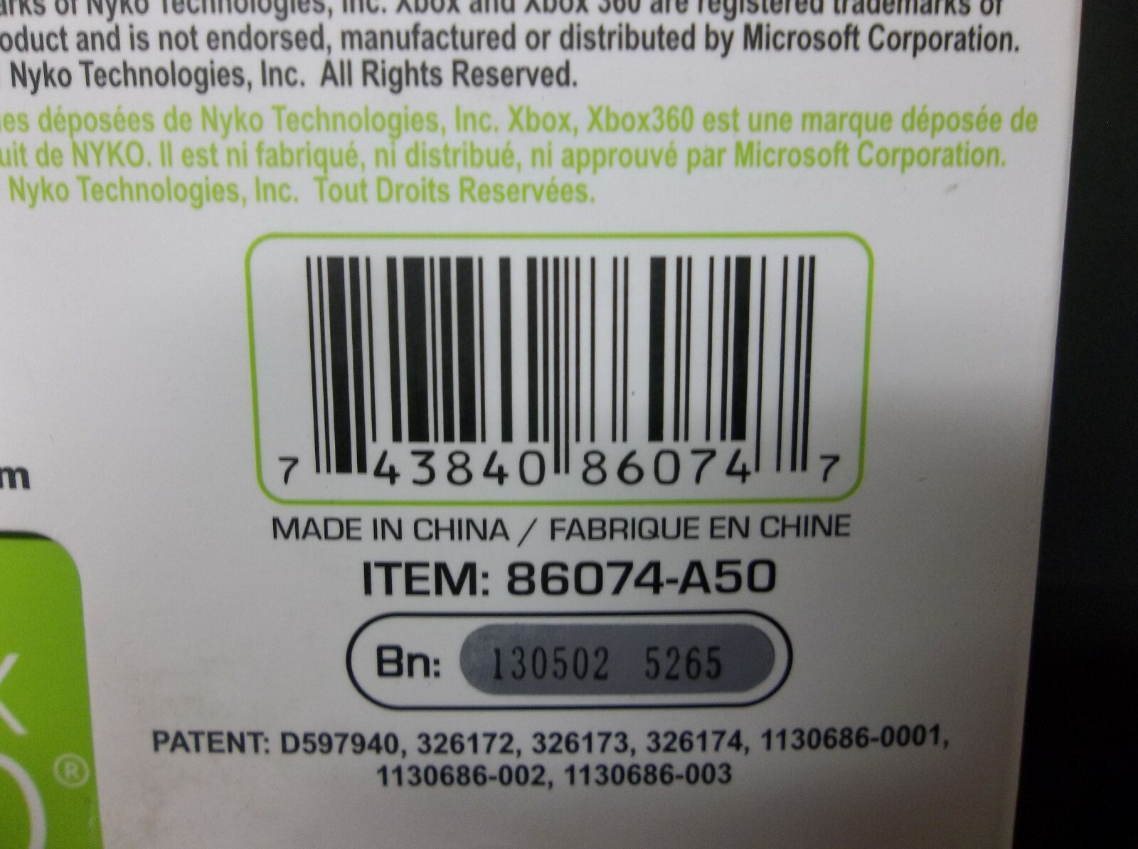 Nyko Charge Base S Xbox 360 Controller Charger With Two Rechargeable Batteries