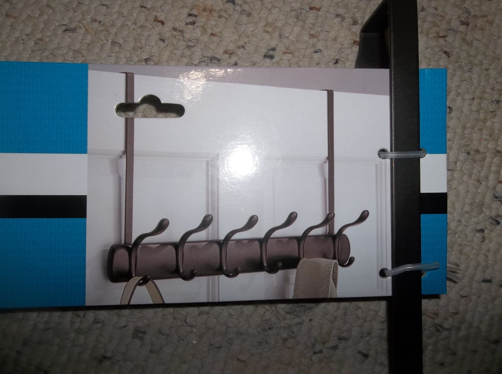 SET OF 2.!!! InterDesign Bruschia Over Door  Rack – Organizer Hooks for Coats