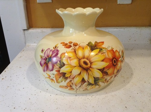 Vintage Hanging Chandelier Hand Painted Chains Light Bulb