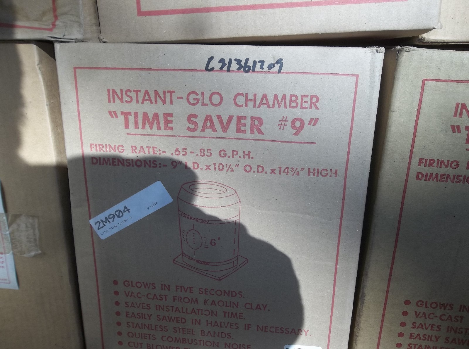 Lynn Replacement Combustion Chamber Instant Glo Time Saver Chamber # 7