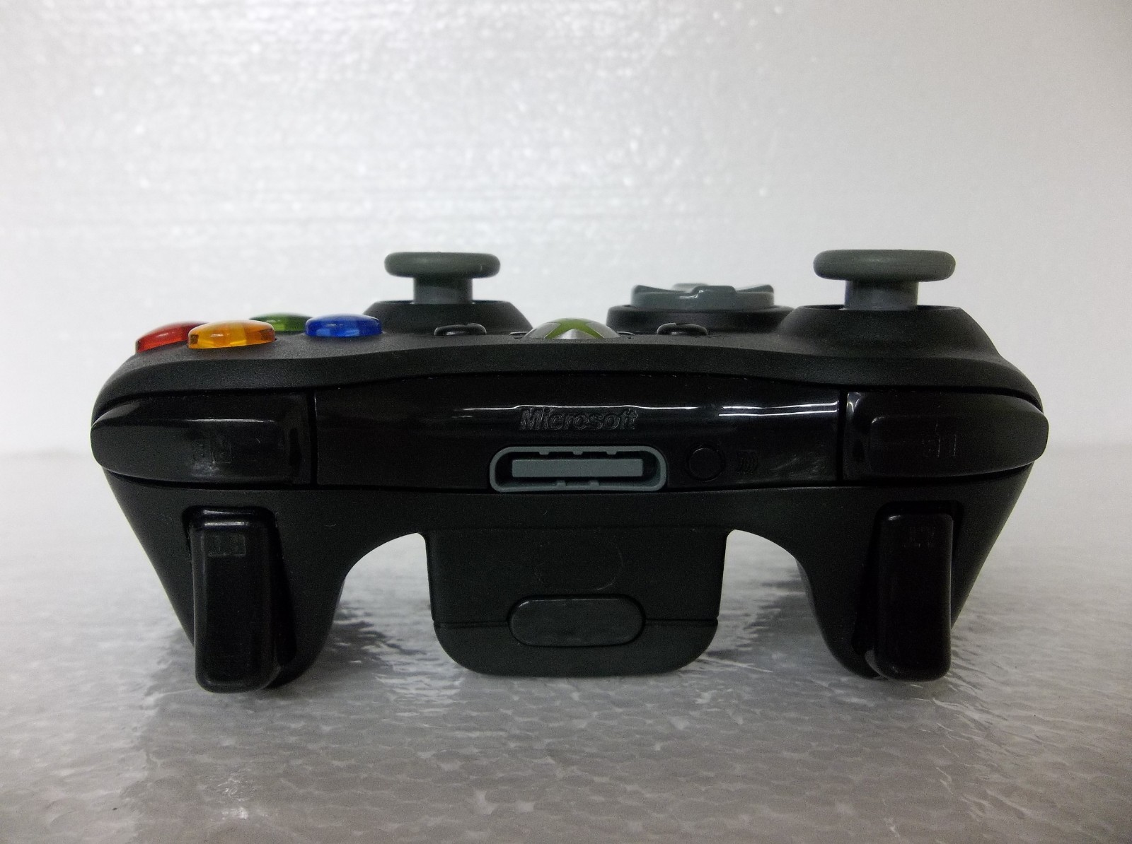 Official Microsoft Xbox 360 BLACK Wireless Video Game Controller OEM Works