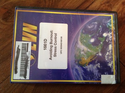 Avoiding Burnout: Stress Control (DVD) School Copy