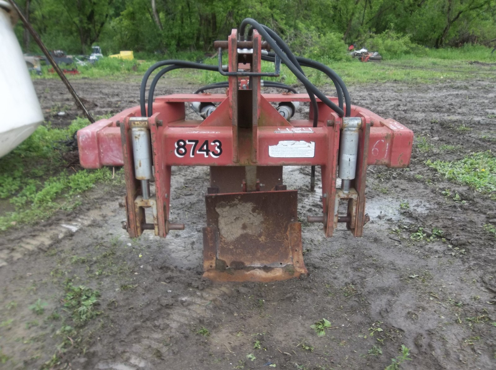 LONG SWITCH PLOW MODEL 1838A, 8743 MOLDBOARD PLOW 4 BOTTOM PLOWS