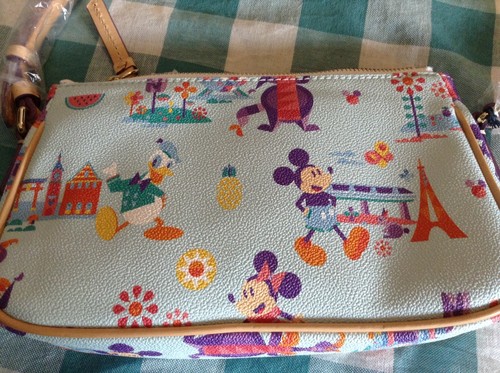Dooney&Bourke Disney Epcot 2017 Flower&Garden Festival Pouchette Purse Read Desc