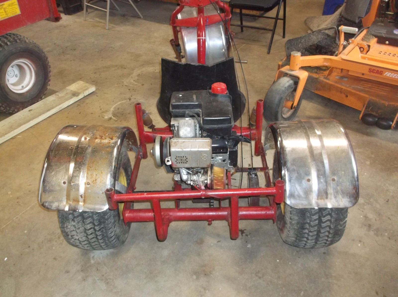 Heald Super Tryke Vintage Carl Heald Trike Motorcycle Mini Bike