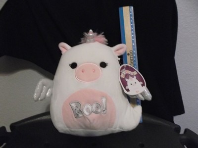 NEW - 2021 Halloween Kellytoy Squishmallows - 8''   - ''Aja the Ghost Boonicorn''