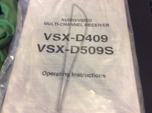 Pioneer VSX-D409 Audio/Video Multi-Channel Receiver DTS Digital Surround Dolby