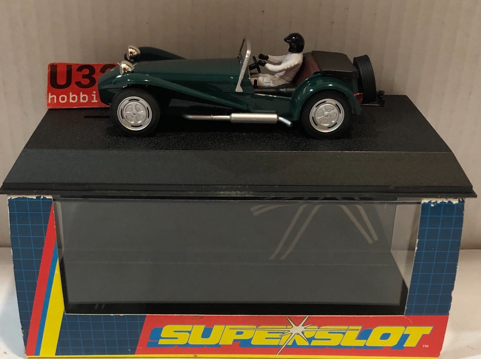 【スロットカー】Scalextric（Hornby）スーパー7（72号黄緑） スロットカー】Scalextric（Hornby）スーパー7（72号黄緑