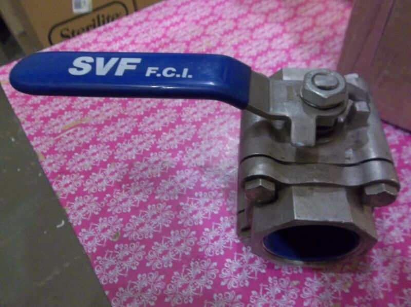 SVF FLOW CONTROL BALL VALVE 2” CF3M CF8M 4404 1763 PTFE 1000 (S5)